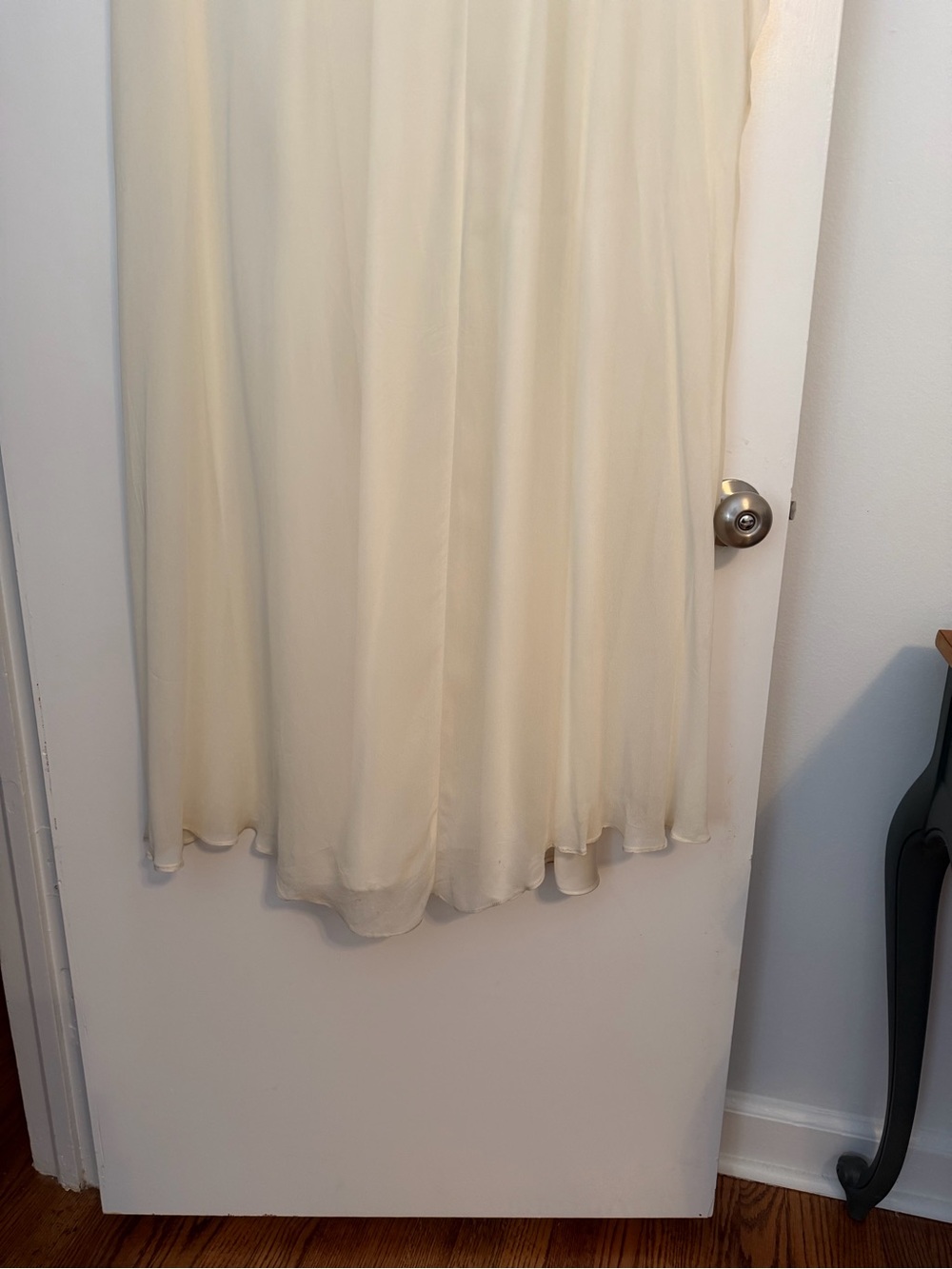 L'Academie White Cape-Overlay Maxi Dress - Picture 15 of 16
